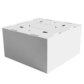 Lindy Caja de pared de superficie 1 elemento 86x86x47 mm Blanco