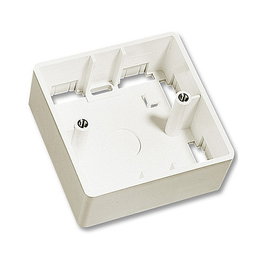 LINDY 60523 Marco Empotrar de Pared 1 Fach UK 86x86x47 mm Blanco ABS