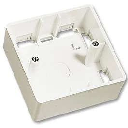 Lindy Caja de pared de superficie 1 elemento UK 86x86x47 mm Blanco