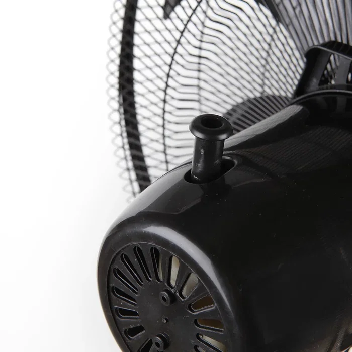 Orbegozo SF 0149 Ventilador de Pie Negro, 40 cm (5 Aspas), 3 Velocidades, Oscilante, Cabezal Inclinable, Altura Regulable hasta 128 cm, 60 W