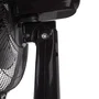 Orbegozo SF 0149 Ventilador de Pie Negro, 40 cm (5 Aspas), 3 Velocidades, Oscilante, Cabezal Inclinable, Altura Regulable hasta 128 cm, 60 W