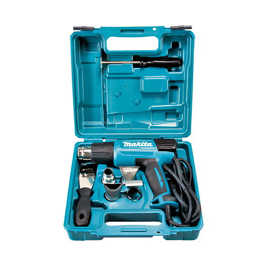 Makita HG6031VK Pistola de aire caliente con kit de accesorios