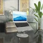 Aisens Soporte de Sobremesa XL Giratorio para Portátil y Tableta 10-17 pulgadas, Plata