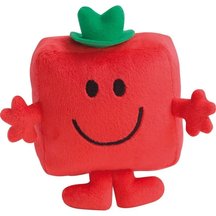 Fun House Vajilla Monsieur Madame Plato Hondo Ø16 cm, Botella 350 ml, Taza 350 ml y 2 Peluches 12 cm FUN3524550064857