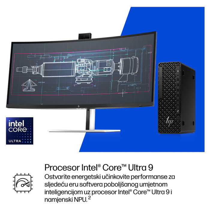 HP Z2 SFF G1i CU9-285K 64GB 1TB SSD RTX Pro 4000 W11 Pro