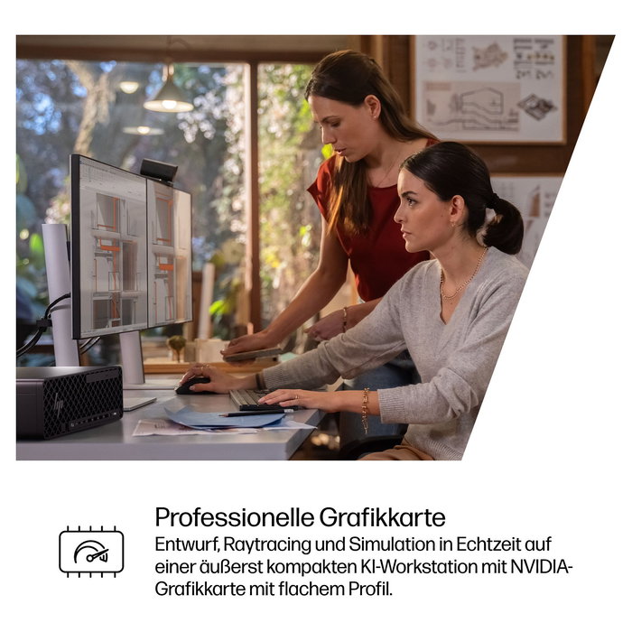 HP Workstation Z2 SFF G1i CU9-285K con Intel Core i9, 64GB RAM, 1TB SSD, NVIDIA RTX Pro 4000, Windows 11 Pro