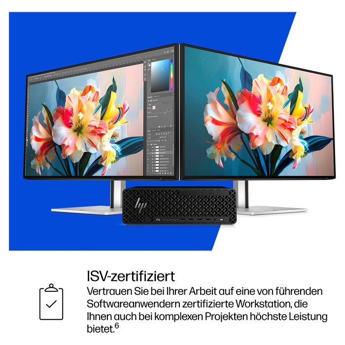 HP Workstation Z2 SFF G1i CU9-285K con Intel Core i9, 64GB RAM, 1TB SSD, NVIDIA RTX Pro 4000, Windows 11 Pro