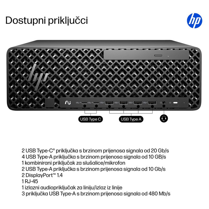 HP Z2 SFF G1i CU9-285K 64GB 1TB SSD RTX Pro 4000 W11 Pro