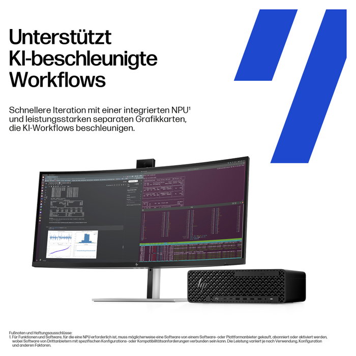 HP Z2 SFF G1i CU9-285K 64GB 1TB SSD RTX Pro 4000 W11 Pro