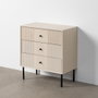Mesita Crema Dm Dormitorio 61 X 33 X 66 cm