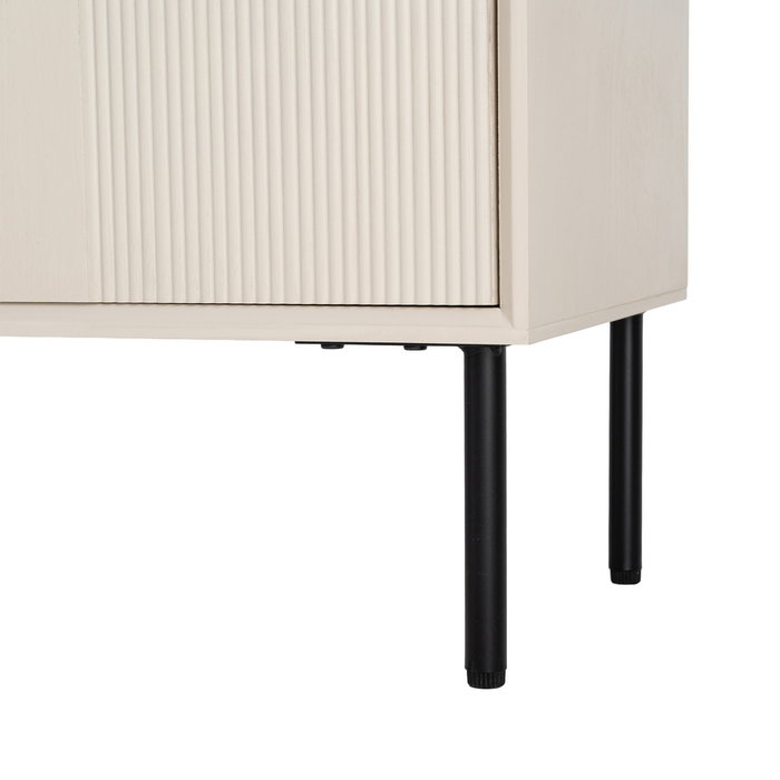 Mesita Crema Dm Dormitorio 61 X 33 X 66 cm