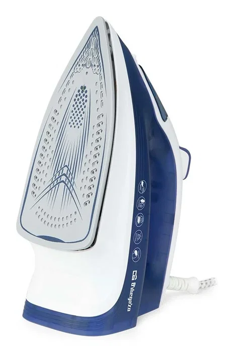 Orbegozo SV 2250 Plancha de Vapor y Seco, 2200W, Suela de Cerámica, Antigoteo, Autolimpieza, Vapor Vertical, Depósito 280ml, Color Azul y Blanco