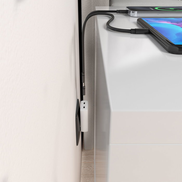 Aisens Cargador de Pared GaN 30W con 2xUSB-C Blanco