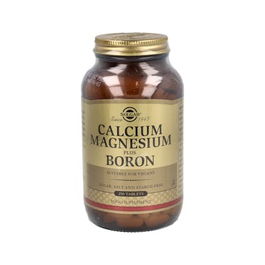 SOLGAR Calcio Magnesio Plus Boro 250 Comprimidos