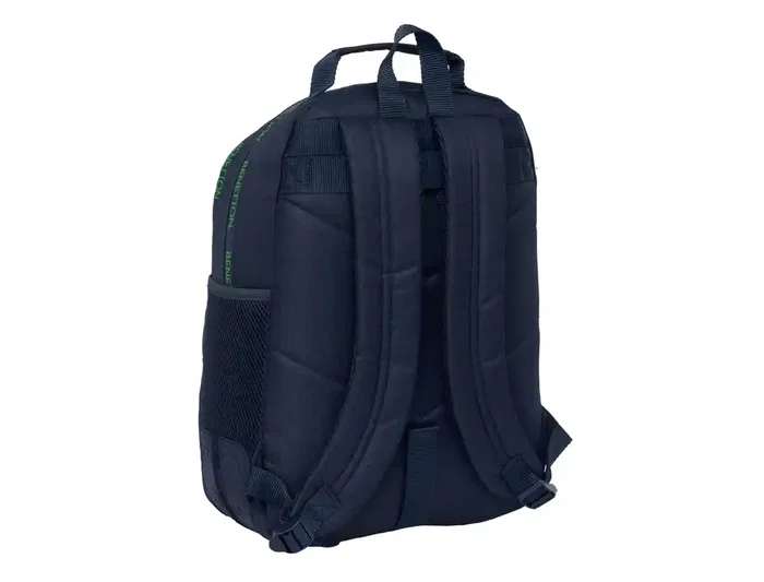 Safta Mochila Doble Benetton Together Adaptable a Carro con Cantoneras 420x320x150 mm