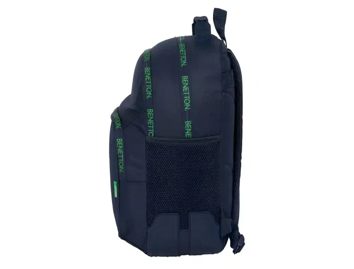 Safta Mochila Doble Benetton Together Adaptable a Carro con Cantoneras 420x320x150 mm