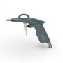 Abac G-501 - Pistola de Soplado de Aire Estándar, 4-6 bar, 125 l/min, Carcasa de Aluminio para Eliminación de Polvo, Secado y Limpieza