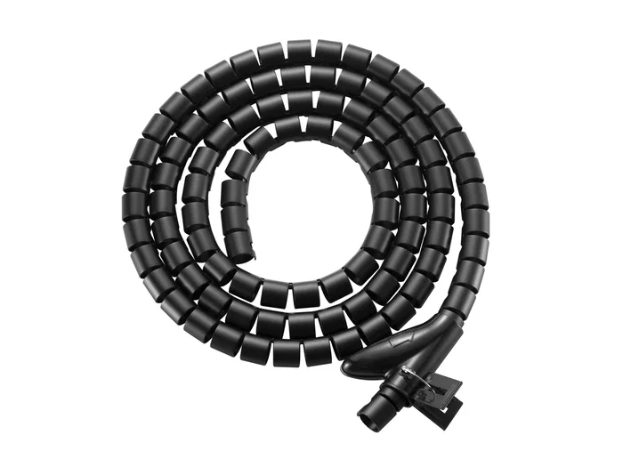 Equip Organizador de cables Coiled Cable Tube Sleeve 2,5m Negro Equip Organizador de cables Coiled Cable Tube Sleeve 2,5m Negro