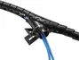 Equip Organizador de cables Coiled Cable Tube Sleeve 2,5m Negro