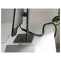 Equip Organizador de cables de escritorio pasacables 2,5m Negro