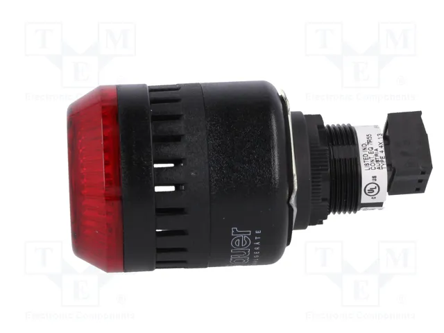 AUER SIGNAL Señalizador Luminoso y Sonoro Rojo LED IP65