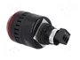 AUER SIGNAL Señalizador Luminoso y Sonoro Rojo LED IP65
