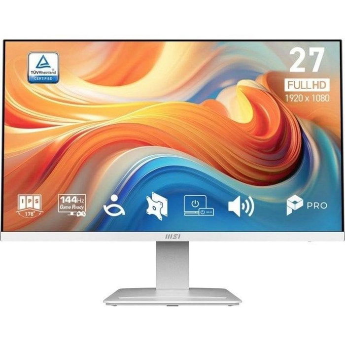 MSI PRO MP273W E14A Monitor 27 pulg. IPS Full HD 144Hz Blanco