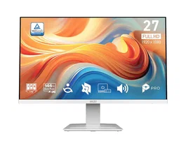 MSI PRO MP273W E14A Monitor 27 Pulgadas IPS Full HD 144 Hz Blanco