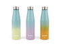 Inde Botella Sport Agua Aluminio Bicolor 630 ml, 24 x 6,6 cm (12 Unidades)
