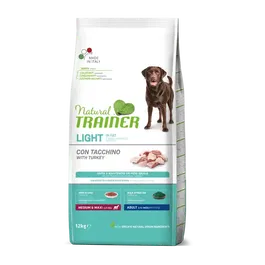 Natural Trainer Adul Med Max Weight 12 kg Pienso para Perros Adultos Medianos y Grandes Control de Peso