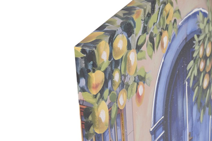 DKD Home Decor Cuadro Lienzo MDF 60x3x80 Limones Puerta Surtido de 2
