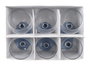 LAV Misket Copa Combinada Pie Azul 645 cc 9.4x20 cm (24 Unidades)