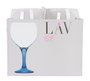 LAV Misket Copa Combinada Pie Azul 645 cc 9.4x20 cm (24 Unidades)