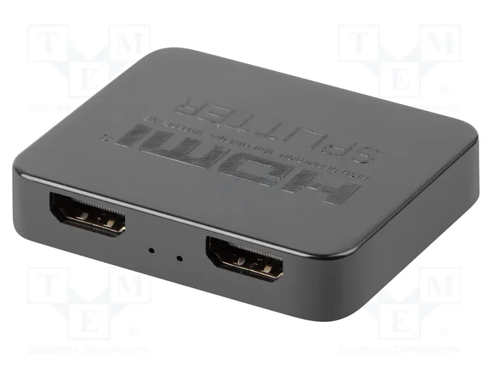 Lanberg divisor HDMI a 2x HDMI 4K + USB-C negro Lanberg divisor HDMI a 2x HDMI 4K + USB-C negro