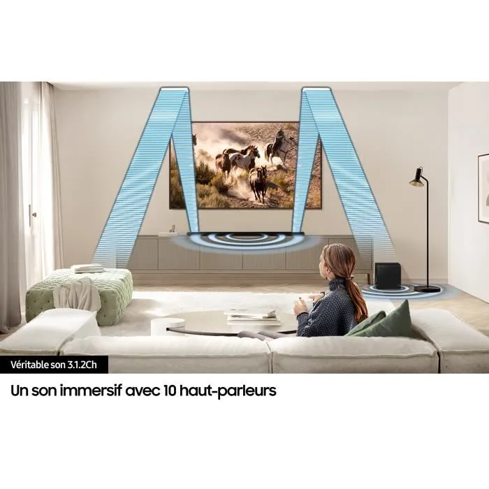 Samsung Barra de sonido HW-S810D 3.1.2 canales Dolby Atmos Subwoofer inalámbrico