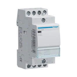 Hager ESC425 Relé Eléctrico 25A 4 Polos 230V