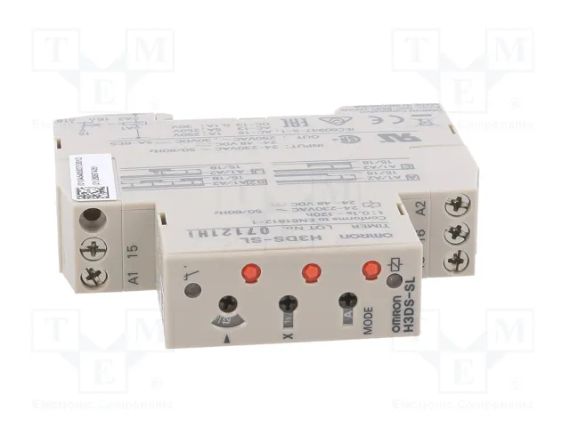 OMRON H3DS-SL Relé de tiempo 0,1s÷120h SPDT 250VAC/5A