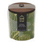 Home Deco Factory Vela Perfumada Wild Colección Natural Wild, Aroma Surtido (Camelia/Exotique/Passion) con Tapa de Madera, 130g, Duración 18h, 8.5cm de Altura
