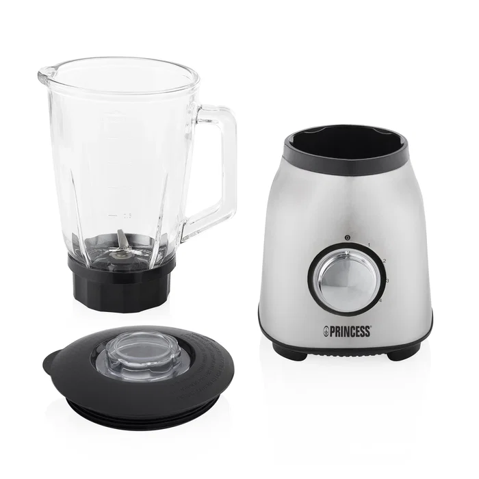 Princess 212091 Batidora de vaso de acero inoxidable con jarra de 1,5 L Princess 212091 Batidora de vaso de acero inoxidable con jarra de 1,5 L