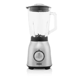 Princess 212091 Batidora de vaso de acero inoxidable con jarra de 1,5 L