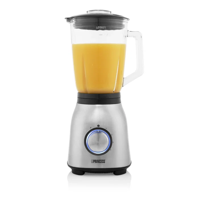 Princess 212091 Batidora de vaso de acero inoxidable con jarra de 1,5 L Princess 212091 Batidora de vaso de acero inoxidable con jarra de 1,5 L
