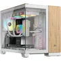 Corsair CC-9011288-WW 2500X Caja de PC mATX Blanco/Bambú