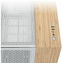 Corsair 2500X Blanco/Bambú con Vidrio Templado