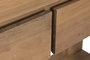 DKD Home Decor Consola Marron Teca Reciclada 120 x 40 x 78 cm