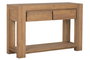 DKD Home Decor Consola Marron Teca Reciclada 120 x 40 x 78 cm