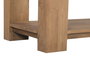 DKD Home Decor Consola Marron Teca Reciclada 120 x 40 x 78 cm