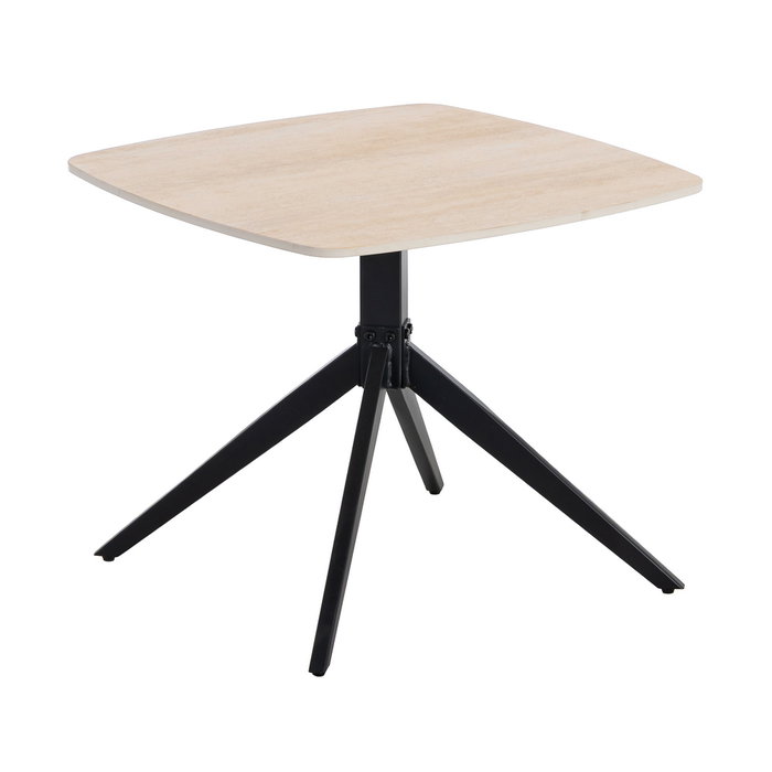 Mesa Centro Travertino 60 X 60 X 50 cm