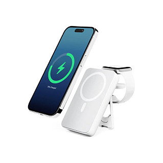 Alogic Lift 4-in-1 Wireless Powerbank 10000mAh MagSafe Blanco Alogic Lift 4-in-1 Wireless Powerbank 10000mAh MagSafe Blanco