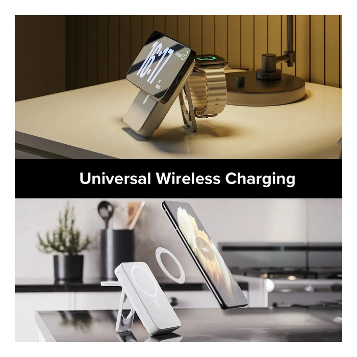 Alogic Lift 4-in-1 Wireless Powerbank 10000mAh MagSafe Blanco Alogic Lift 4-in-1 Wireless Powerbank 10000mAh MagSafe Blanco