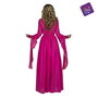 My Other Me Disfraz Princesa Medieval Rosa Talla M-L